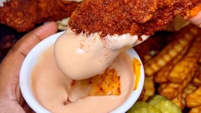 Sanduíche de Frango Picante Estilo Dave