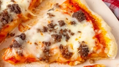 Pizza de Carne Moída